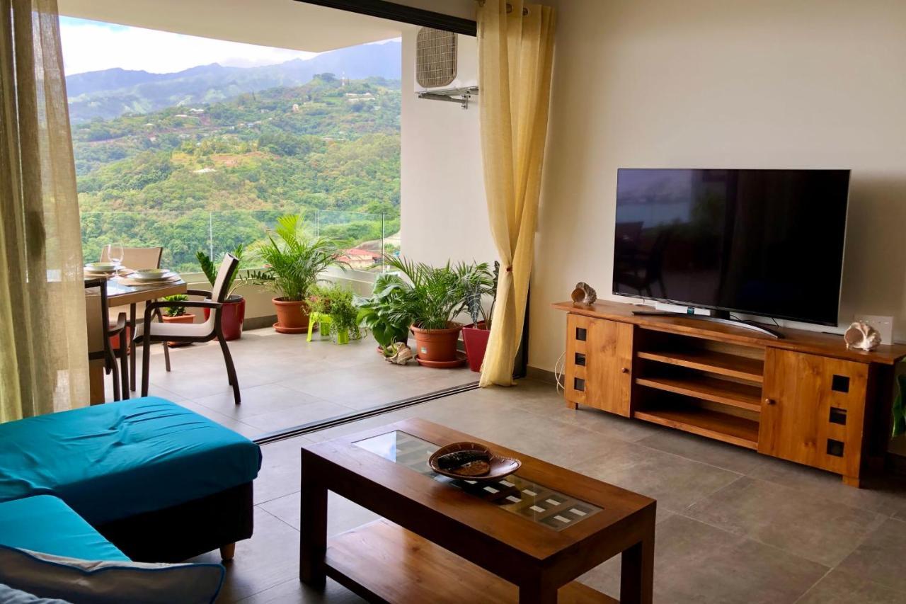 Alicia'S Sky Flat On The Heights With Nice View On The Sea And Papeete Papeete  Esterno foto